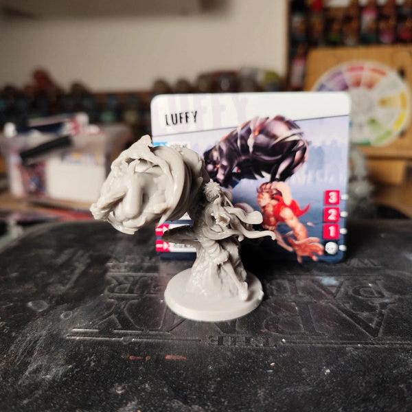 Figura Luffy Gears 4 Zombicide V2