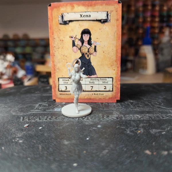 Figura guerrera Xena the Heroquest