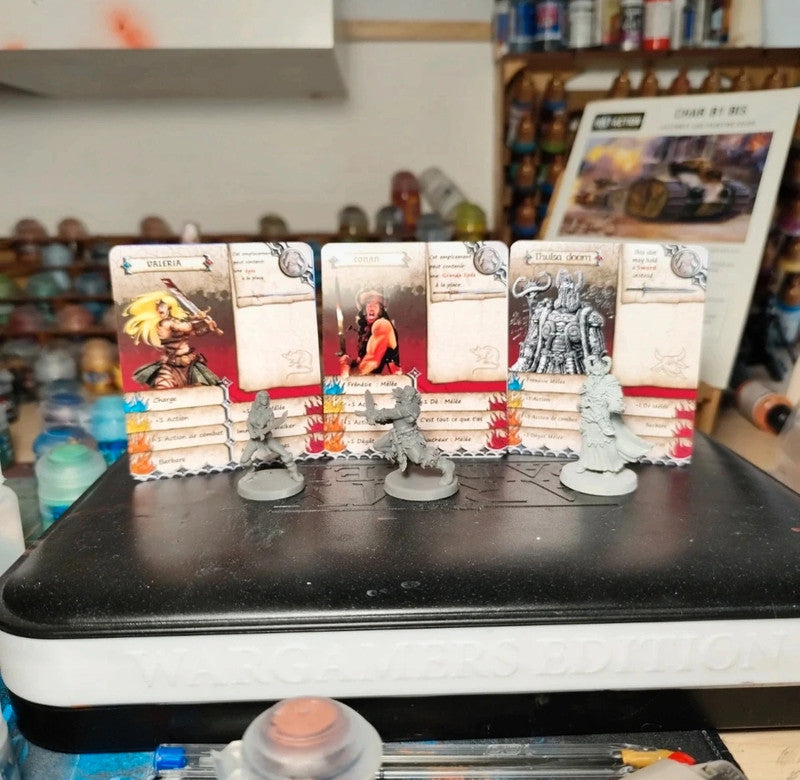Figurines Conan Le Barbare Zombicide Black Palgue