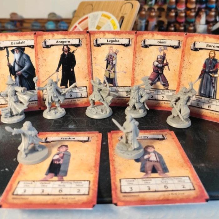 Figurines le Seigneur des Anneaux Heroquest