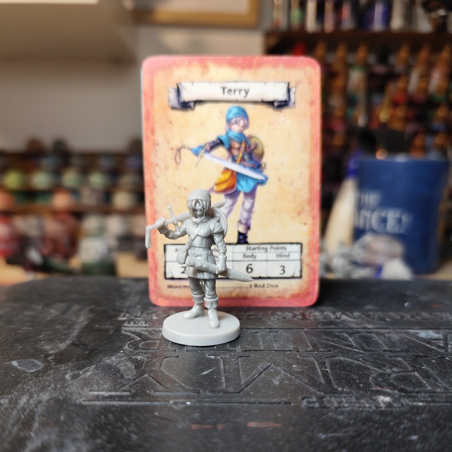 Figurine Terry Dragon Quest Heroquest