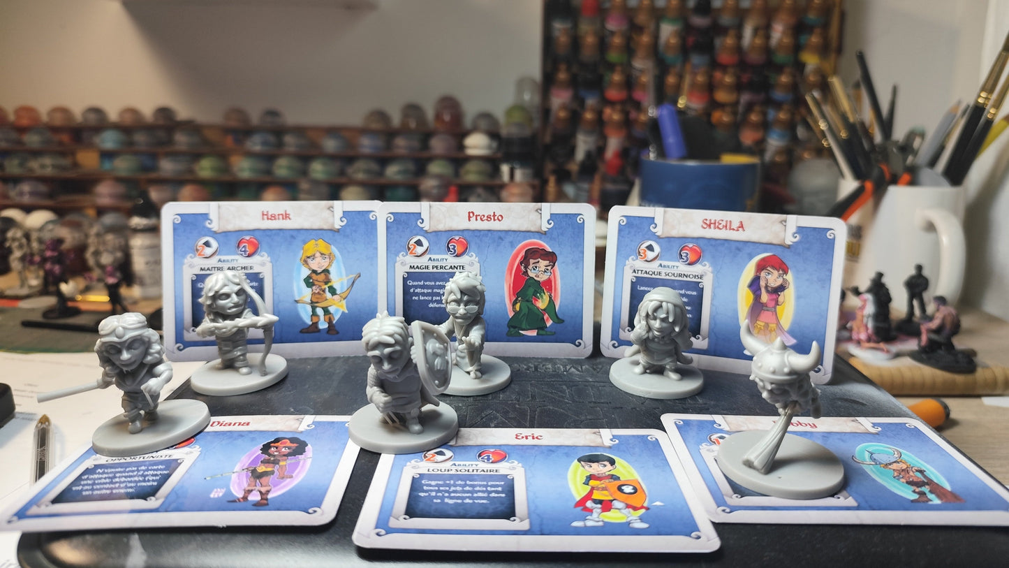 Figuras de Black Plague Arcadia Quest