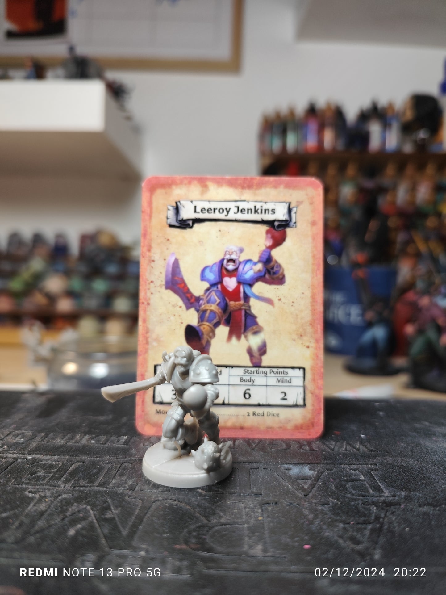 Figura Chuck Norris Heroquest