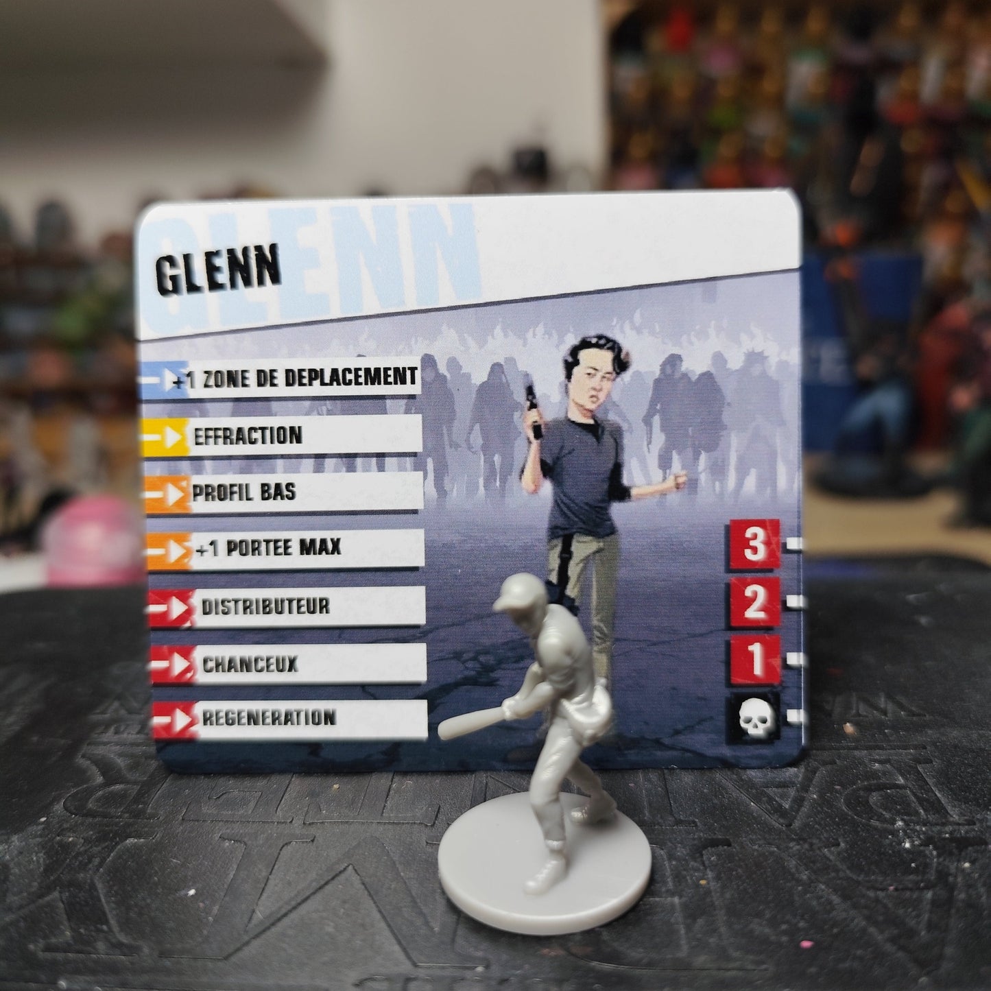 Figurine Glen (Walking Dead) Zombicide V2