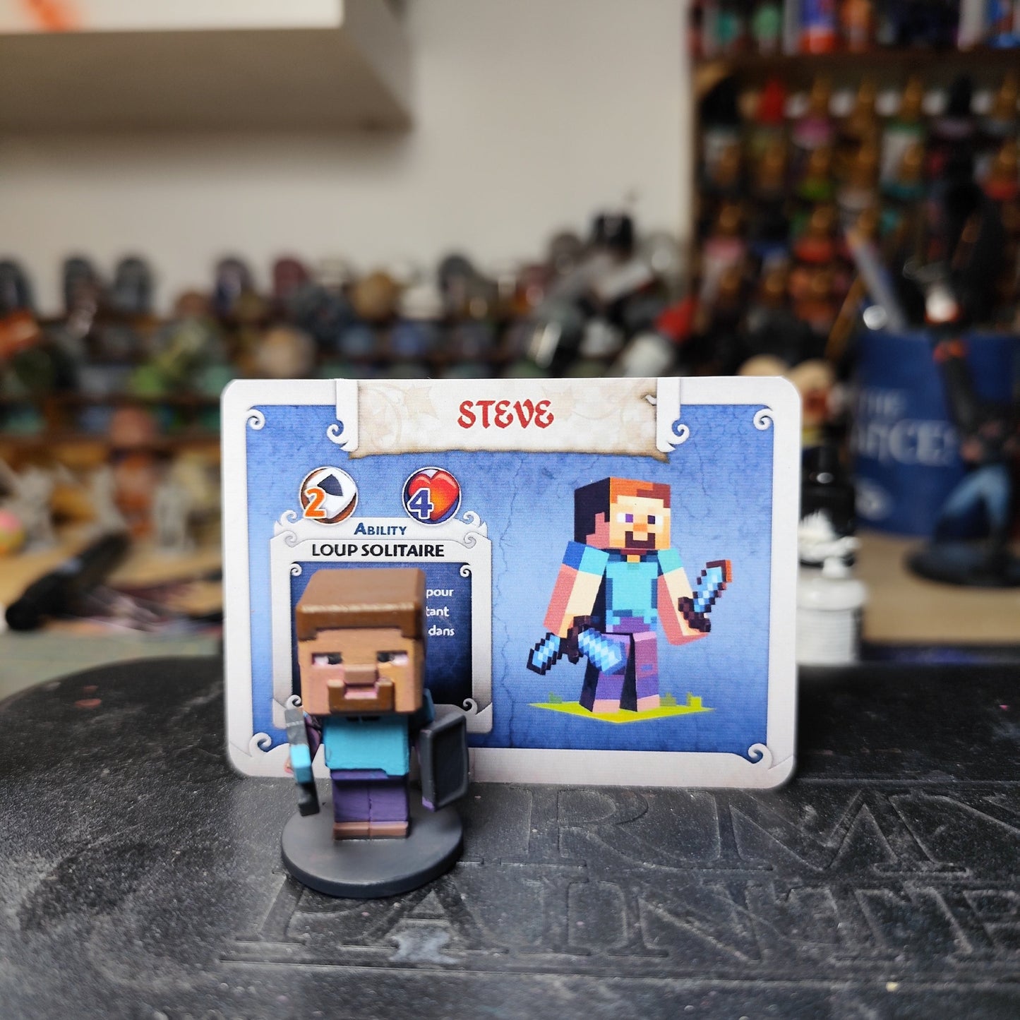 Figurine Steve Minecraft Arcadia Quest