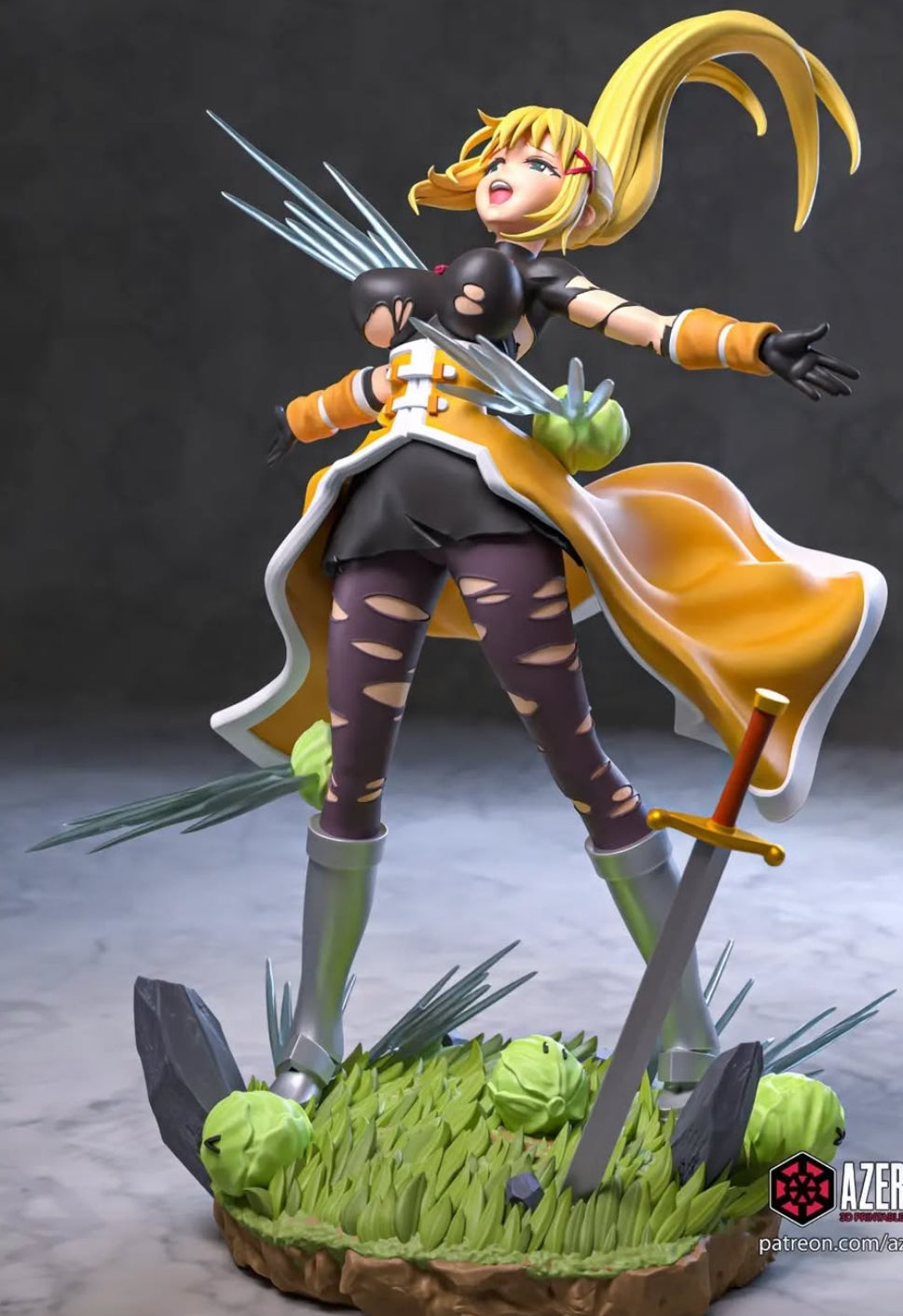 Figurine Darkness Konosuba 15 Cm