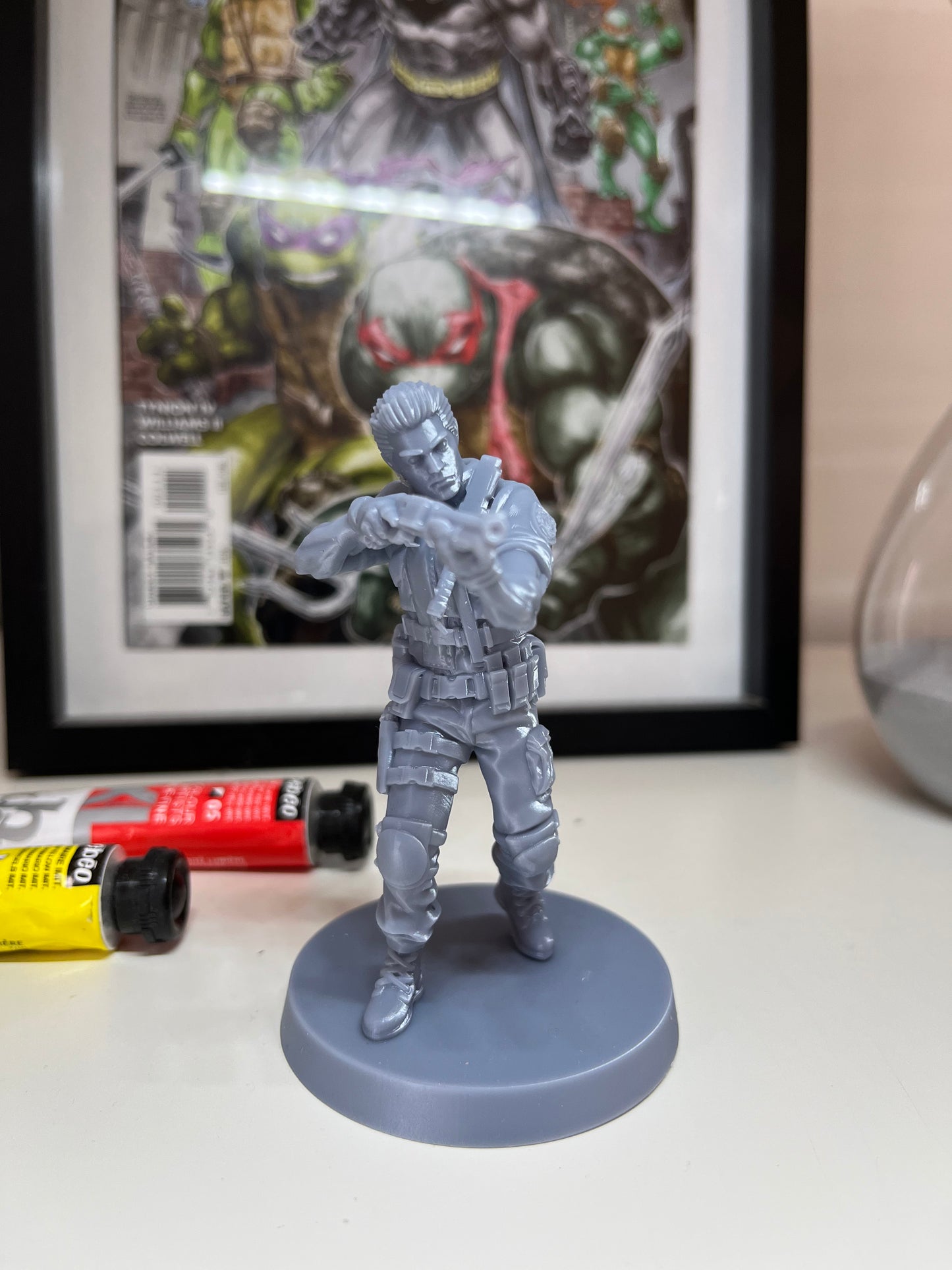 Figurine Chris Redfield résident evil 10 Cm