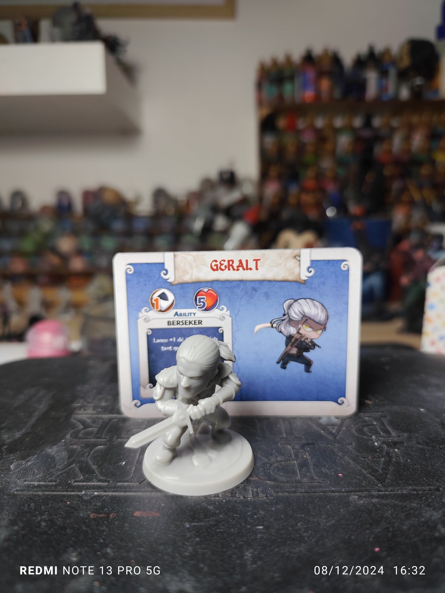 Figurines geralt de rives Arcadia Quest