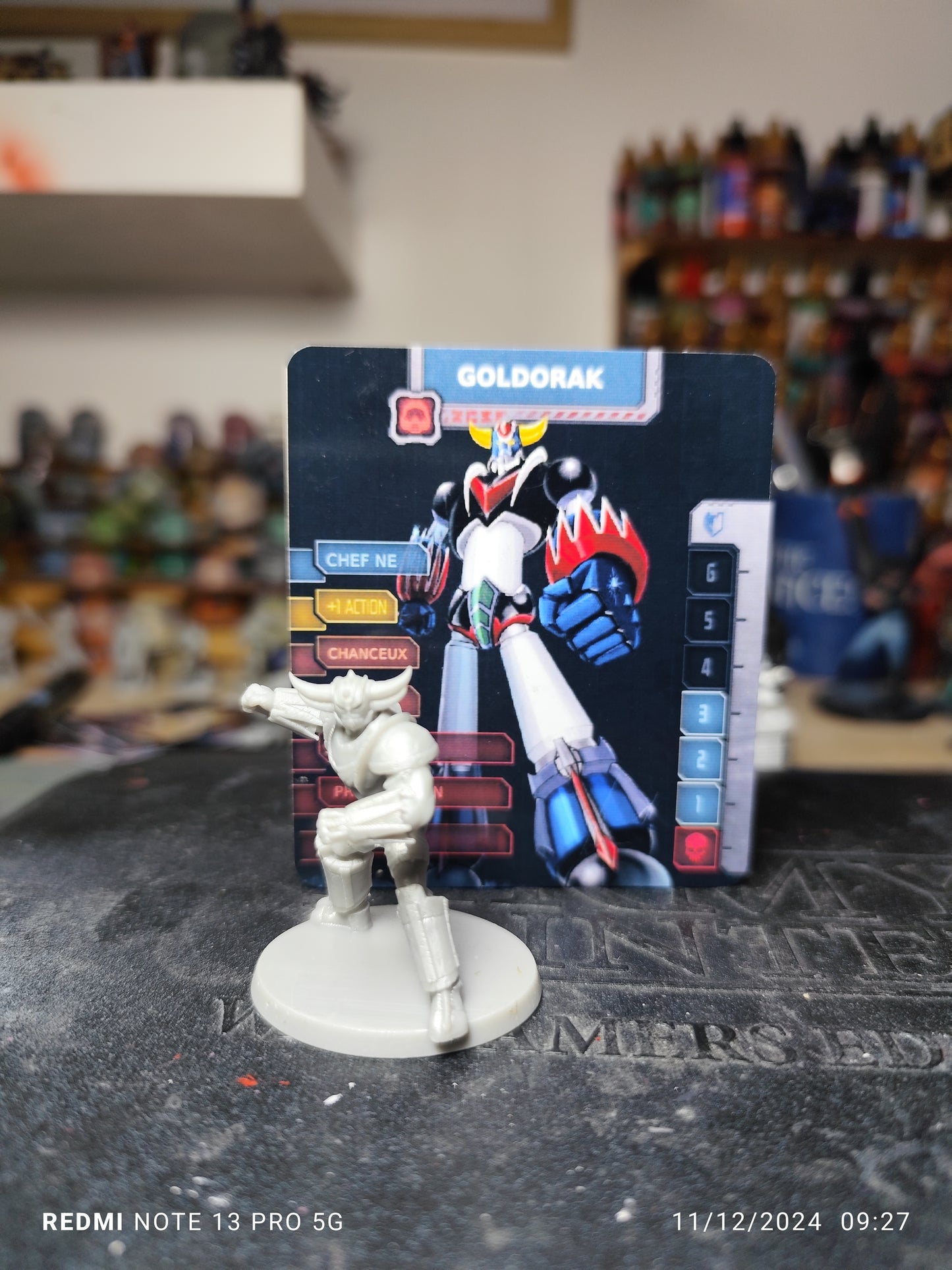Figurine Goldorak Zombicide Invader