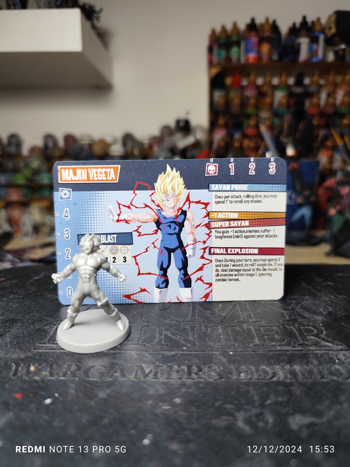 Figurine Majin Végéta Marvel Zombicide