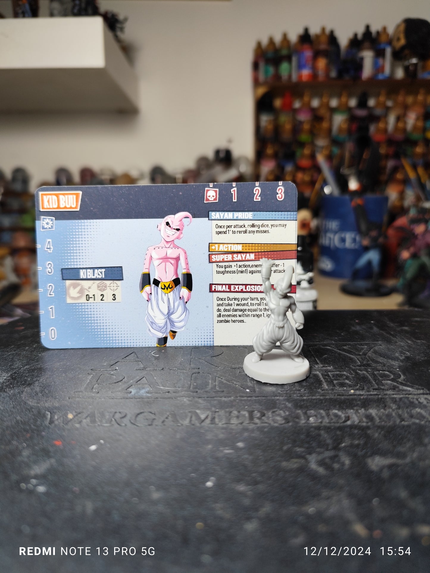 Figurine kid buu Marvel Zombicide