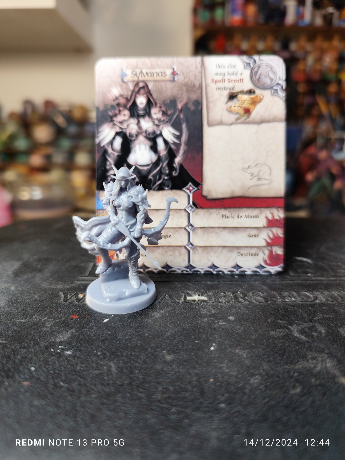 Figurines sylvanas 3 Zombicide Black Plague
