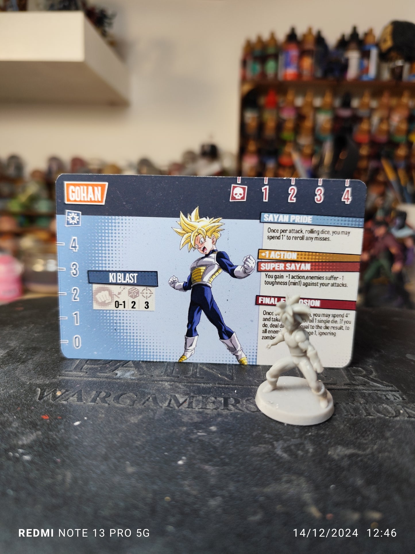 Figurine. Gohan Marvel Zombicide