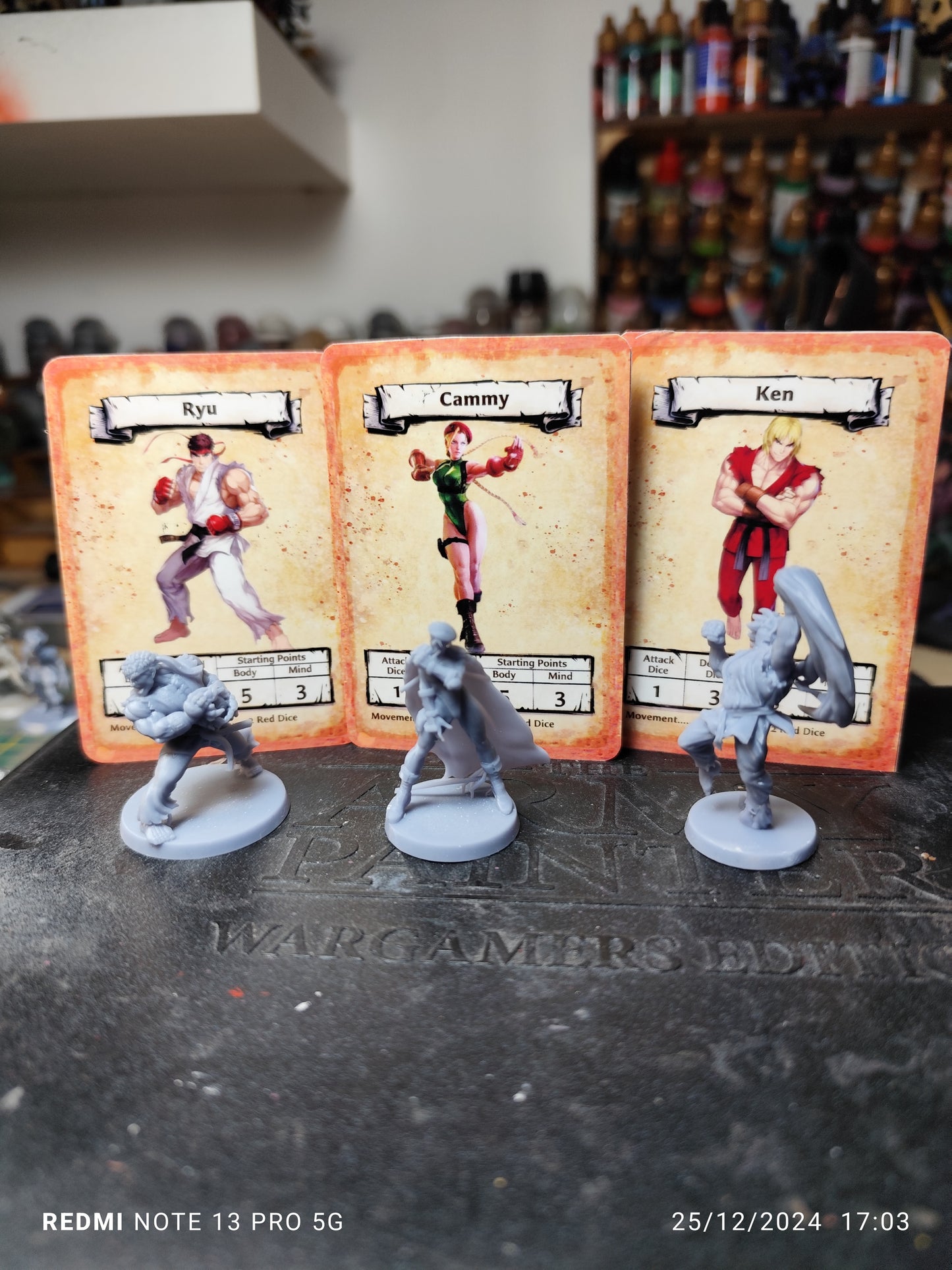 Figurine street figther (1) Heroquest