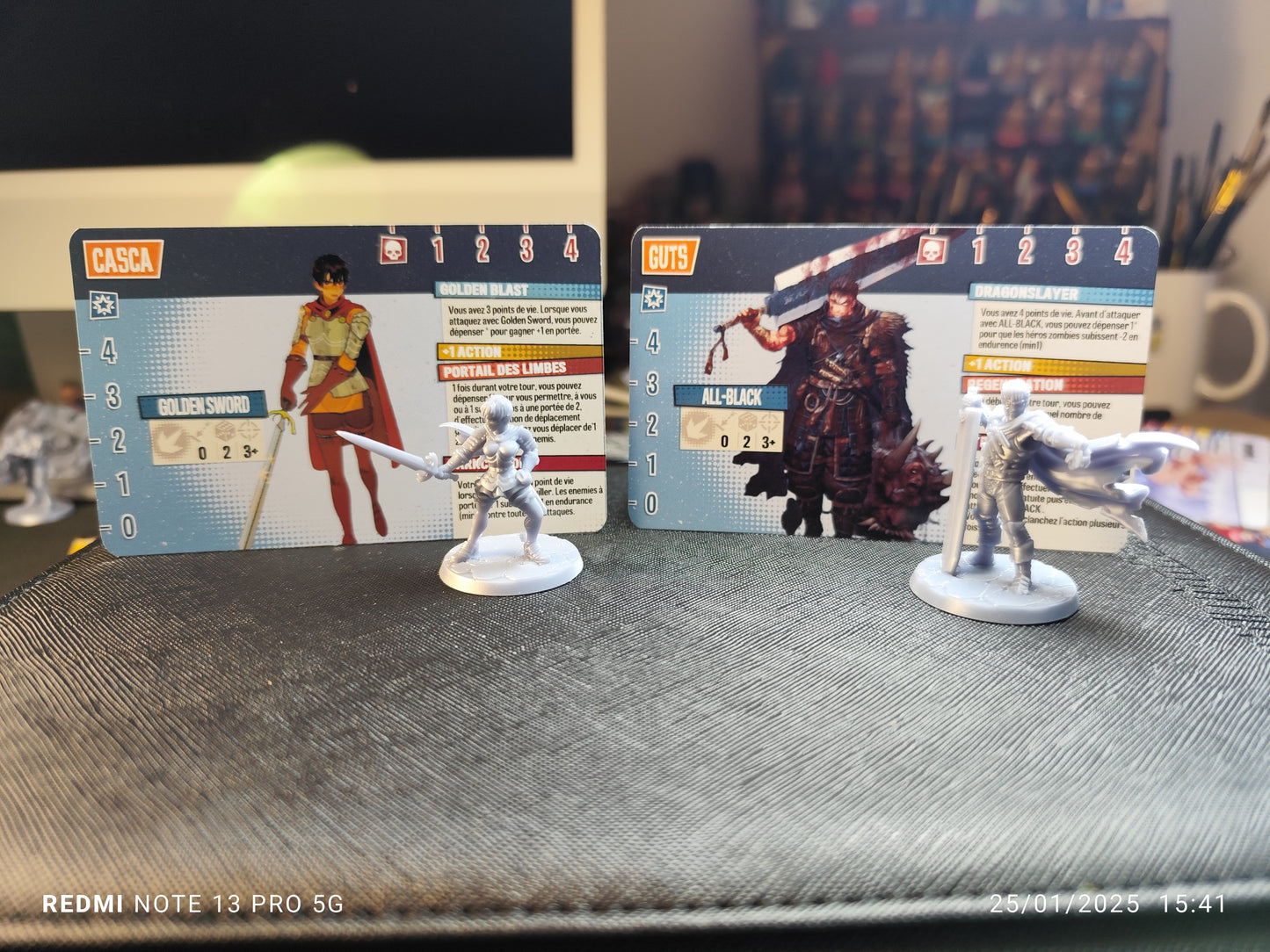 Figurine Guts et Casca Marvel Zombicide