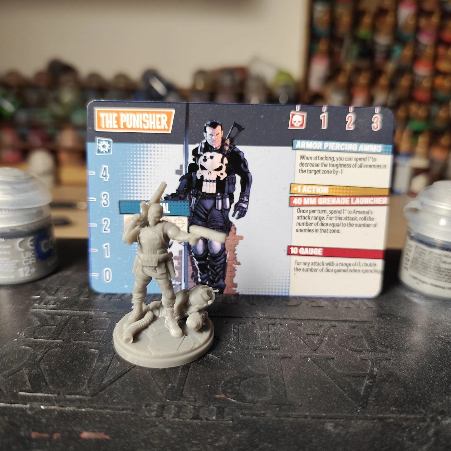 Figuras Punisher Marvel Zombicide