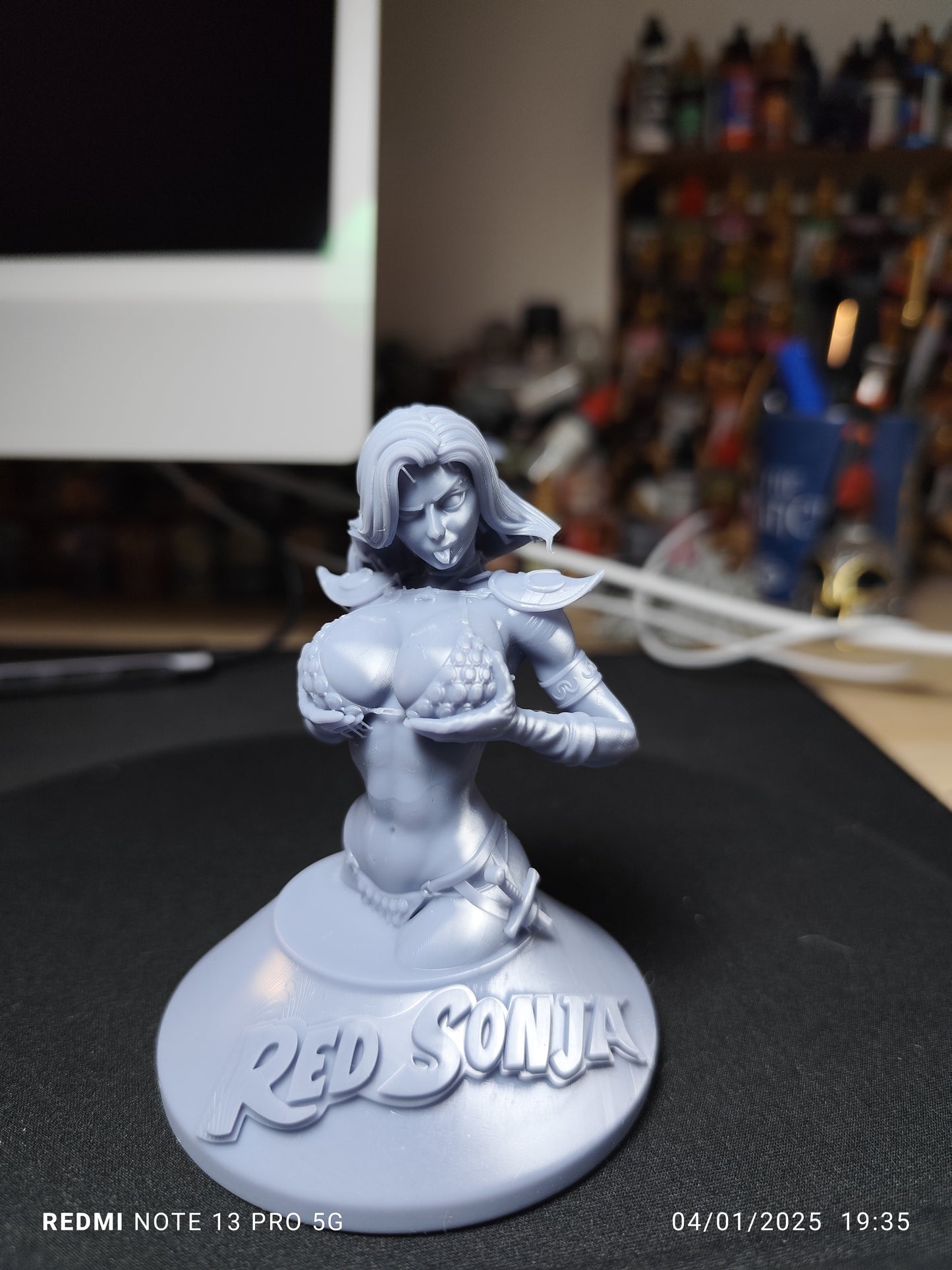 Figurine Buste Red Sonja 10 Cm