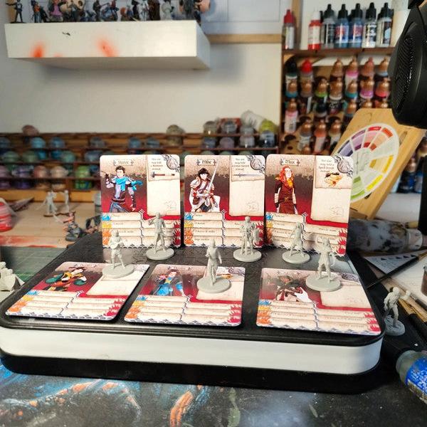 Figurines Strangers Things Fantasy Zombicide Black Plague