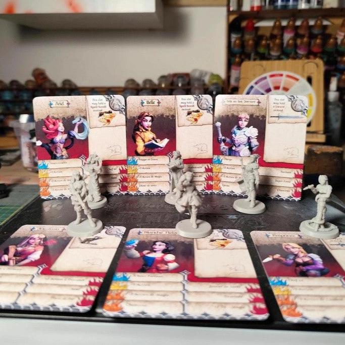 Figurines Princesse Disney Fantasy Zombicide Black Plague