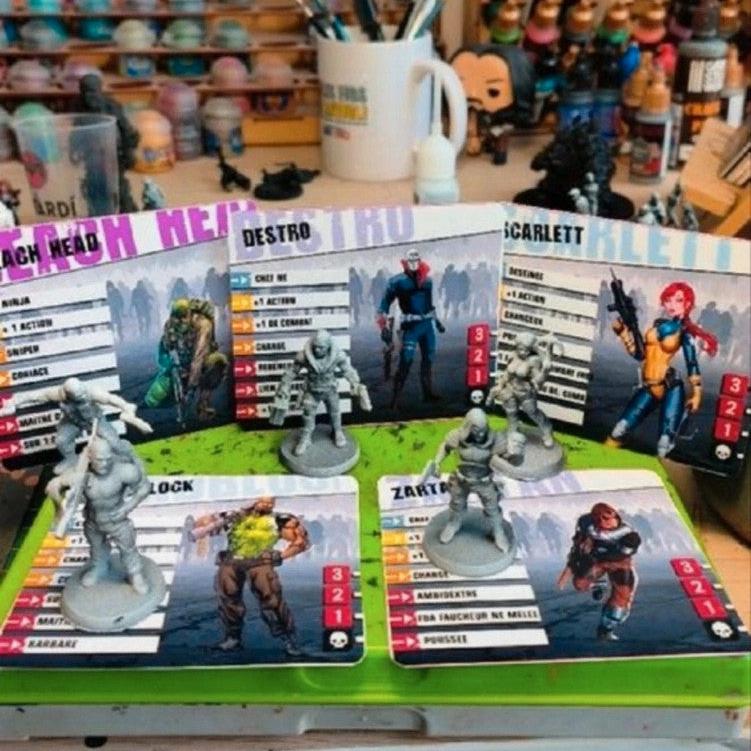 Figurines GI Joe Vol2 Zombicide V2