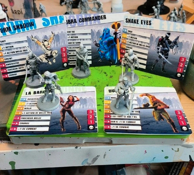 Figurines GI Joe  Vol 1  Zombicide V2