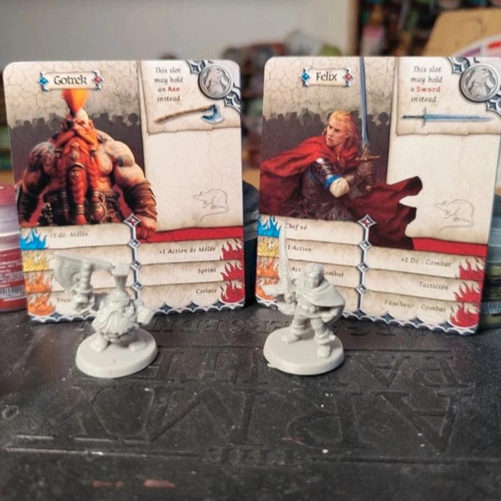 Figurines Gotrek et Felix Zombicide Black Plague