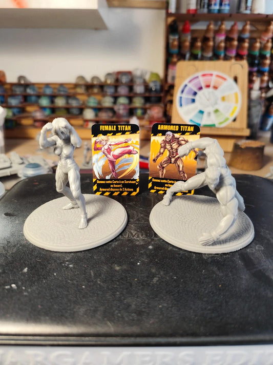 Figurines Abominations Titans Zombicide V2