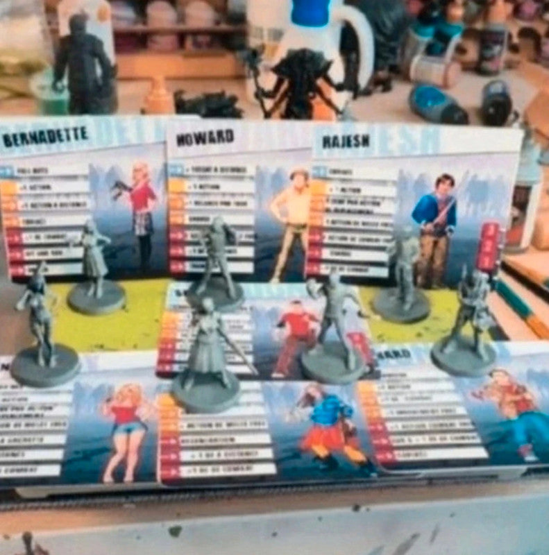 Figurines Big Bang Theory Zombicide V2