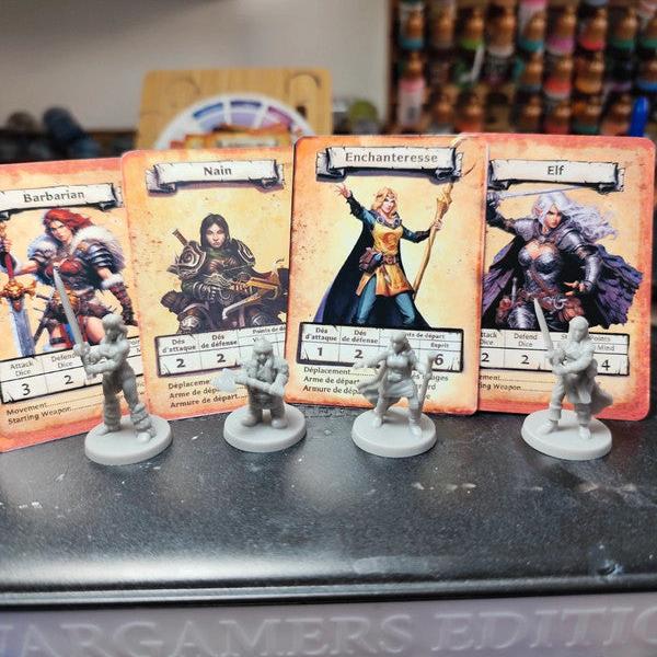 Figurines Heroines Old Heroquest