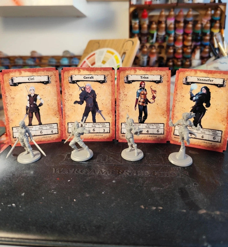 Figurines The Witcher Heroquest