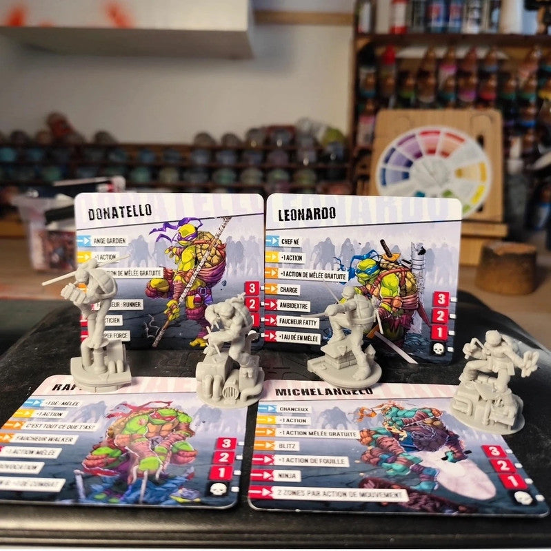 Figurines Tortues Ninja Vol 1 Zombicide V2