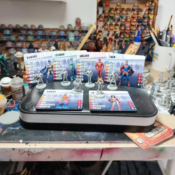 Figurines Big Bang Theory Super Heros Zombicide V2