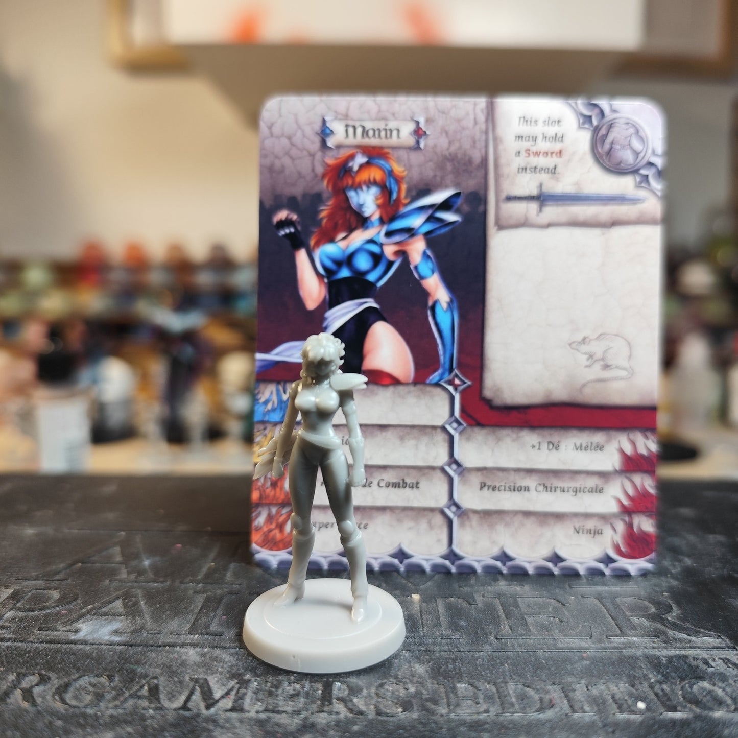Figurine Marin (Chevalier du Zodiaque) Zombicide Black Plague