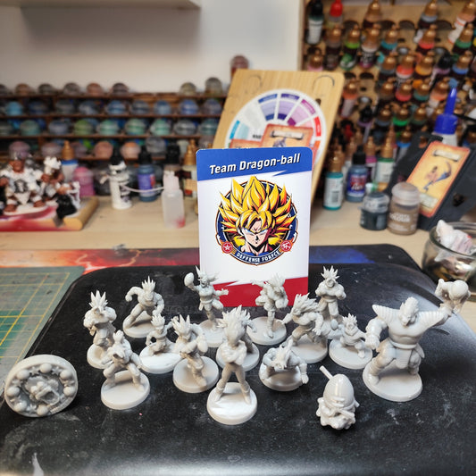 Figurine Team DBZ  Blood bowl