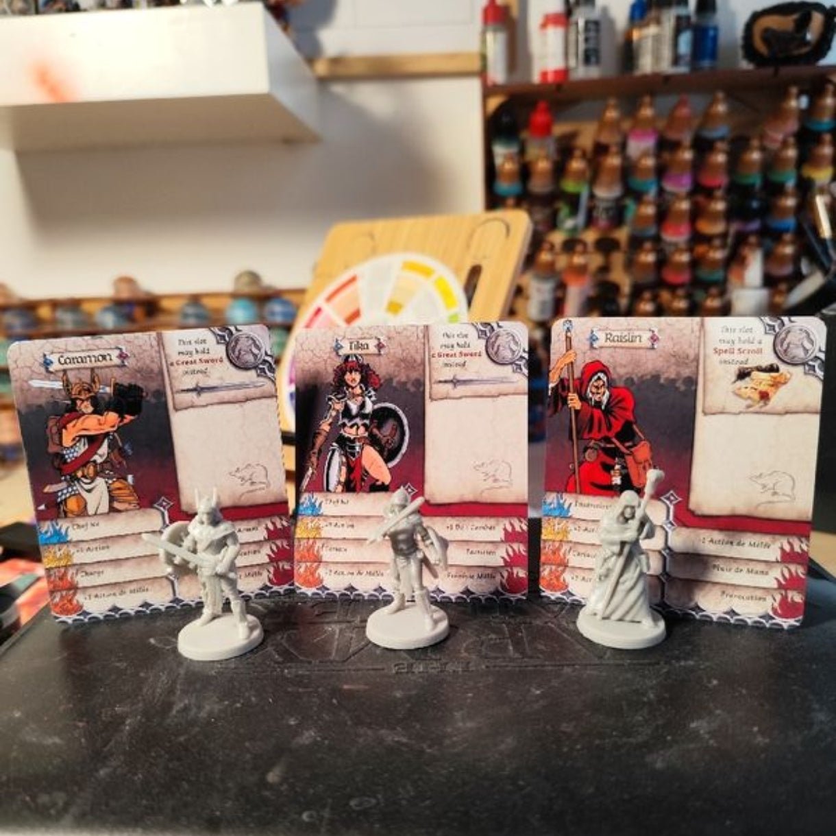 Figurines Dragon Lance Zombicide Black Plague
