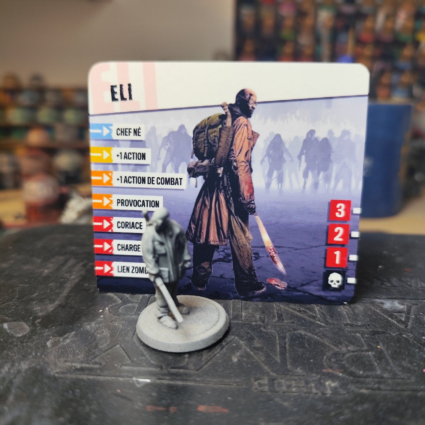 Figurine Eli Zombicide V2