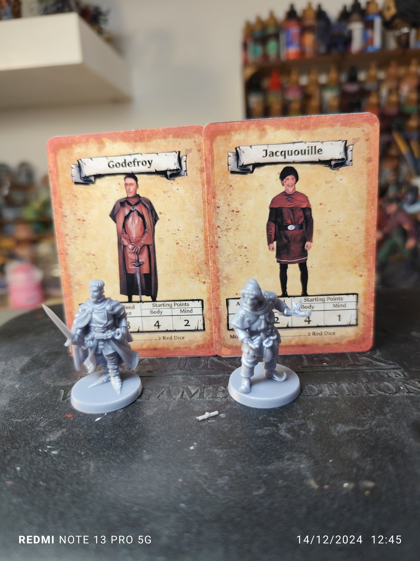 Figurines Les Visiteurs Heroquest