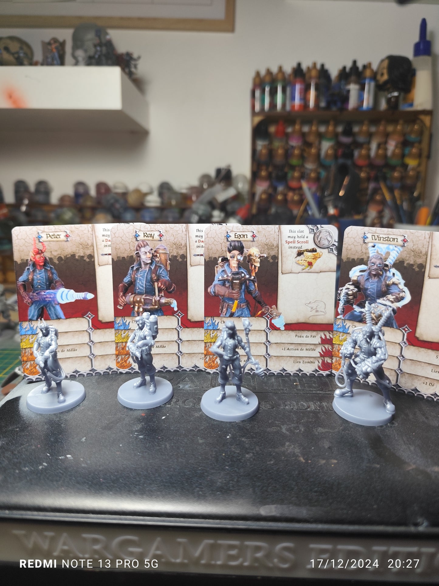 Figurines Sos fantômes Zombicide Black Plague