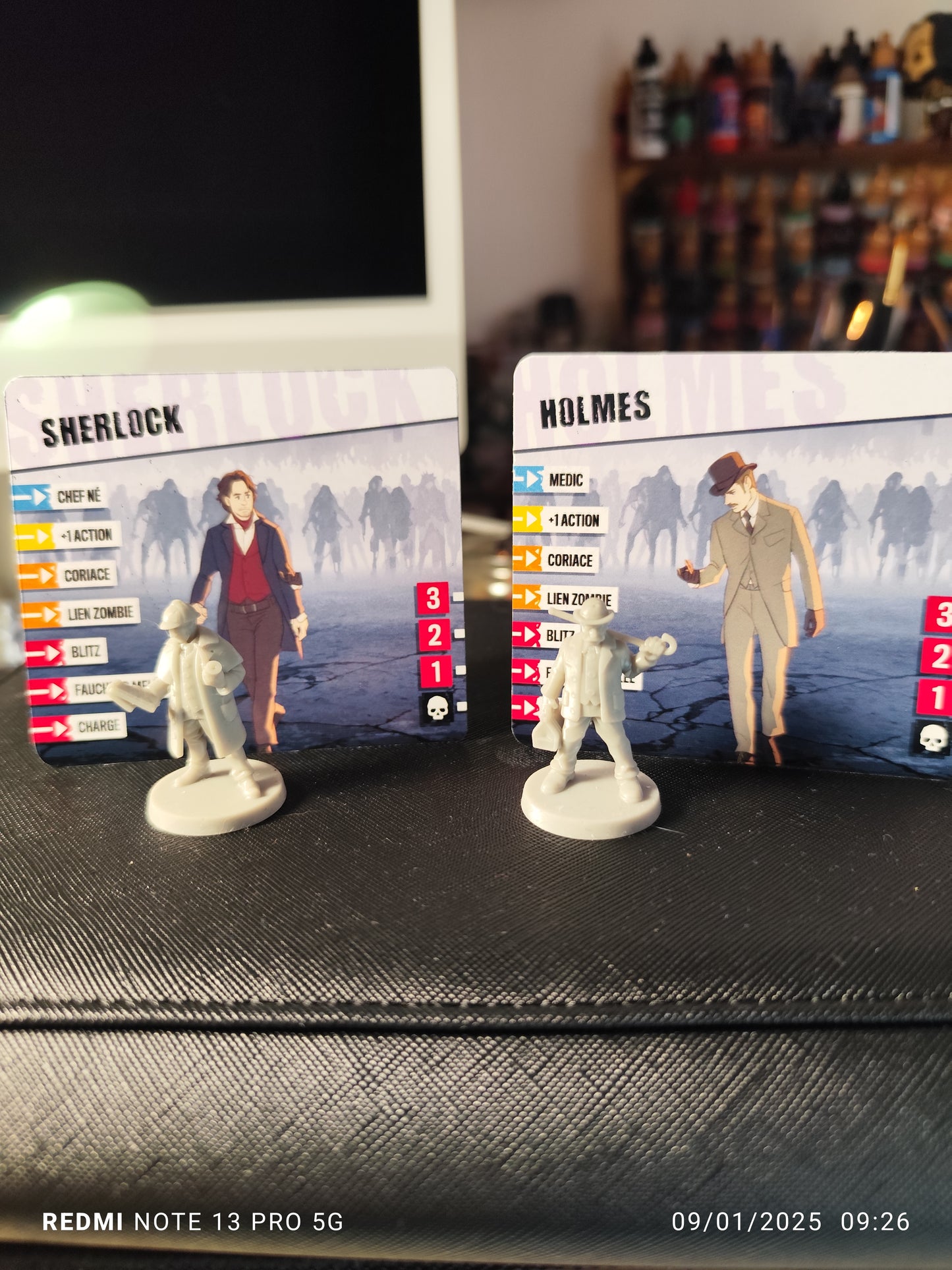 Figurine Sherlock Holmes Zombicide V2