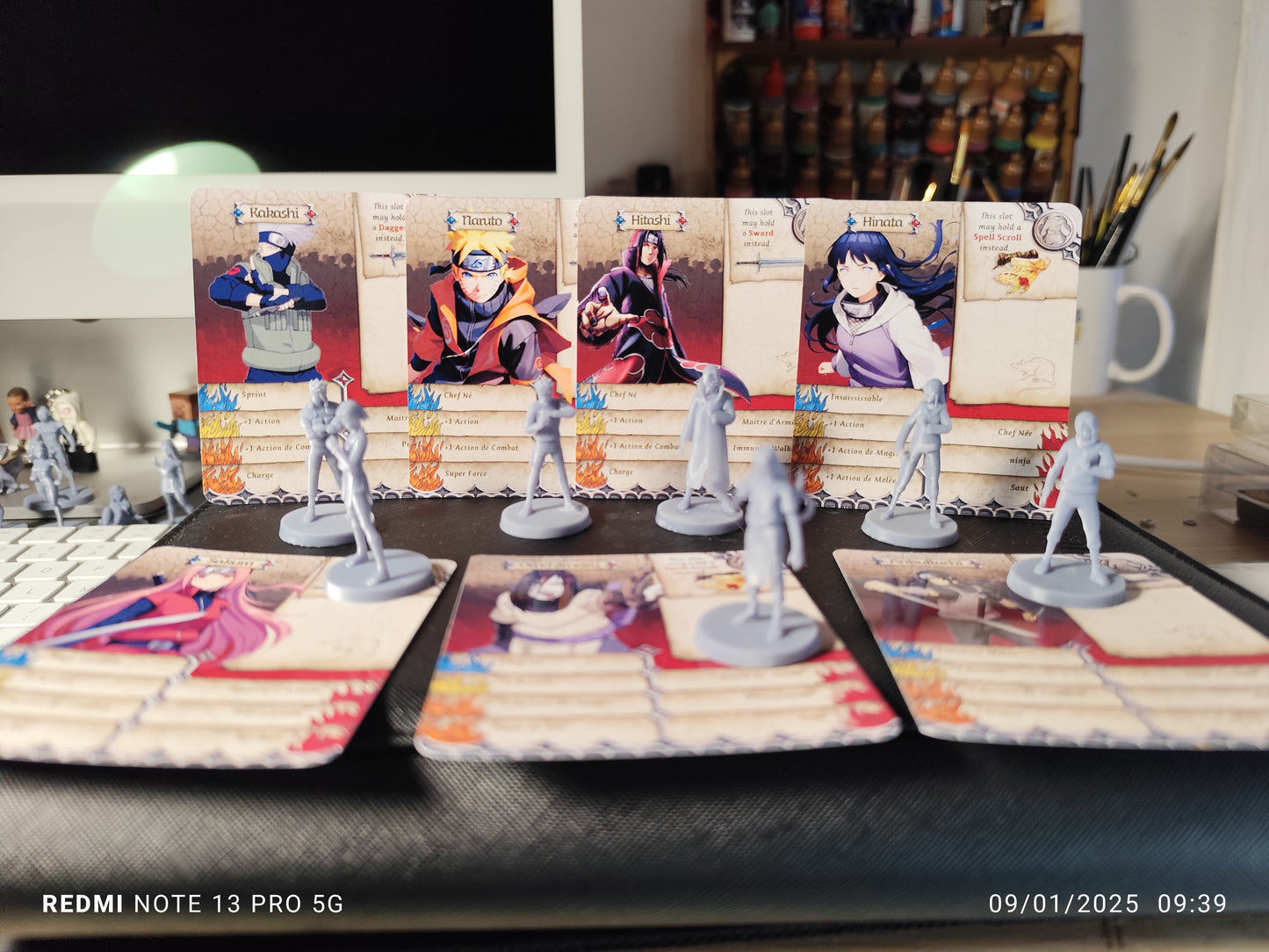 Figurines Naruto Zombicide Black Plague