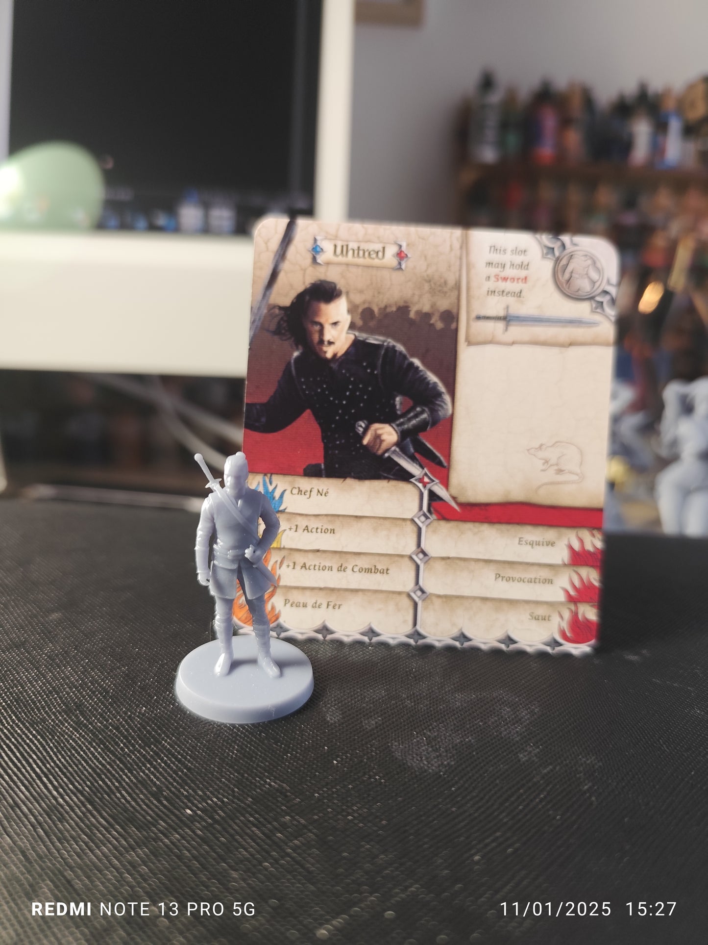 Figurines Uthred Zombicide Black Plague