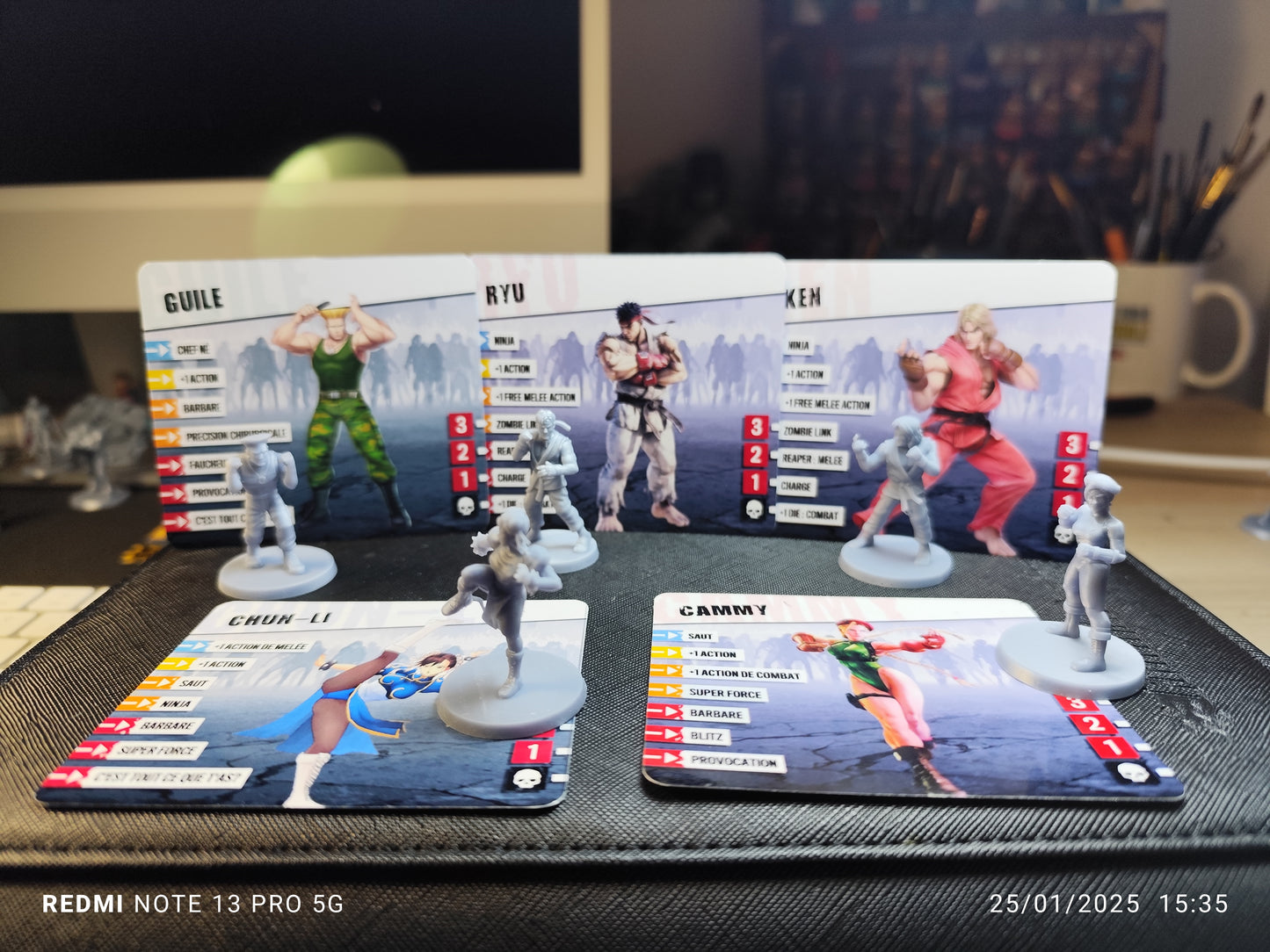 Figurines street figther @a Zombicide V2