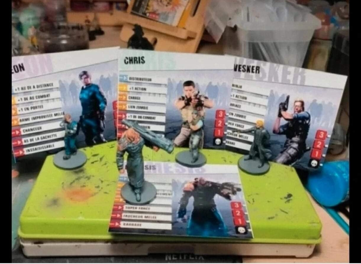 Figurines Résident Evil Vol2 zombicide V2