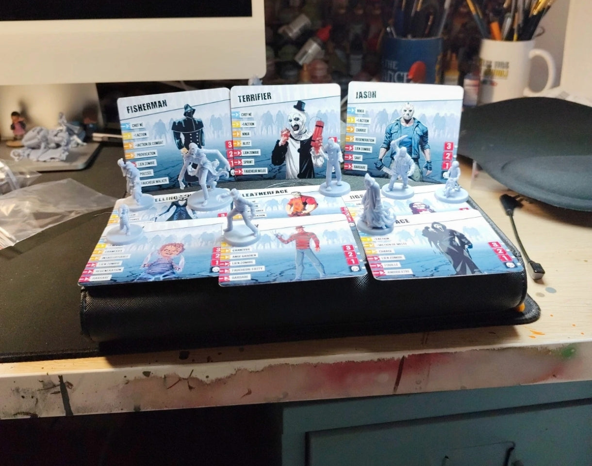 Figurines Héros de l'horreur Zombicide V2