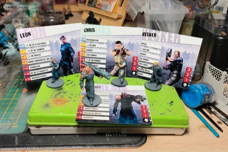 Figurines Resident Evil Vol B Zombicide V2