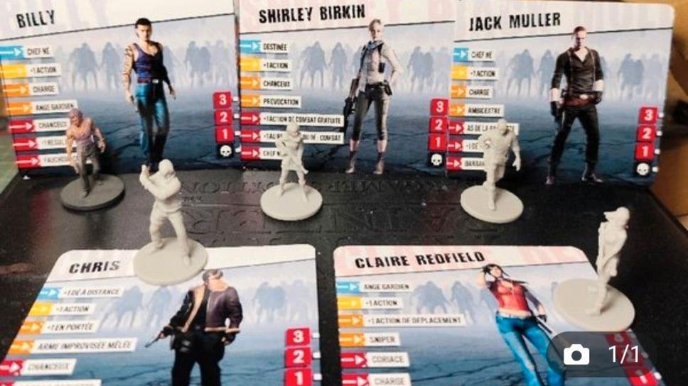 Figurines Resident Evil Vol C Zombicide V2