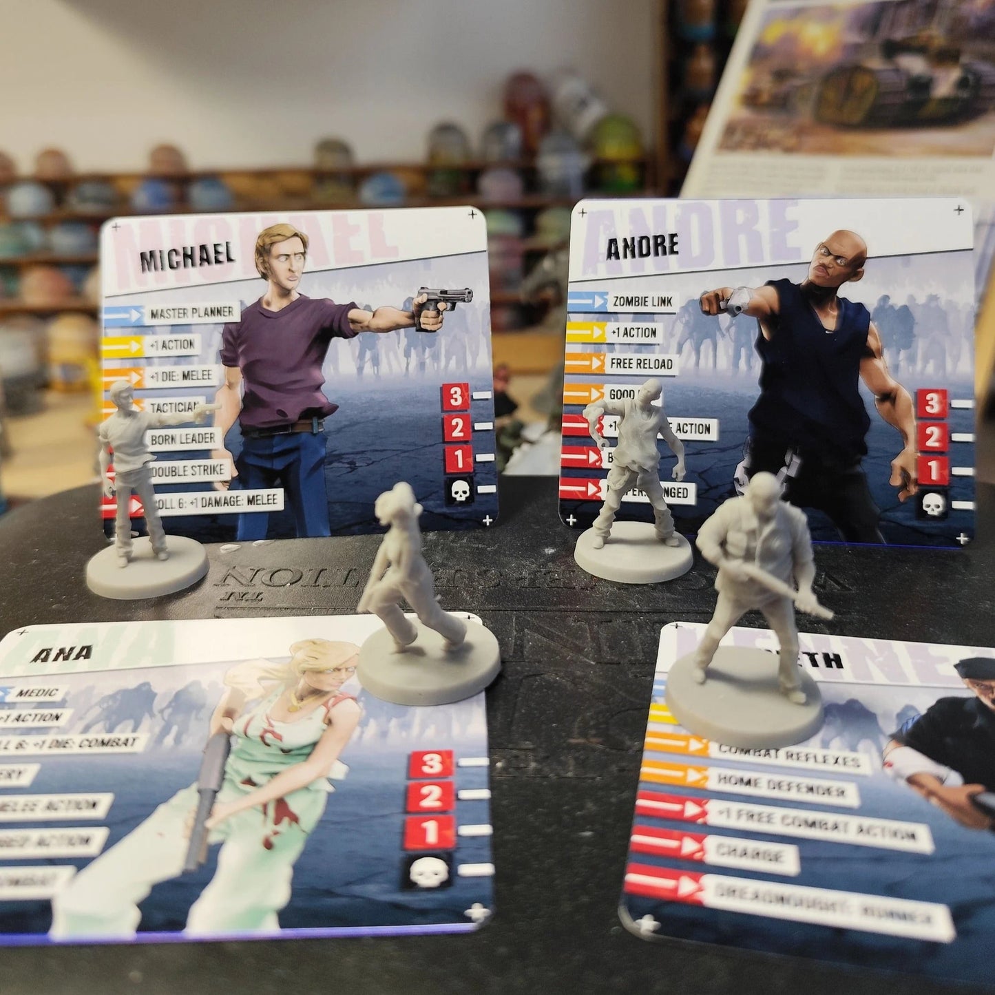 Figurines Army of the Dead Zombicide V2