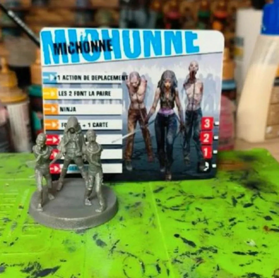 Figurines Walking Dead Vol1 et vol2+michone2 zombicde V2