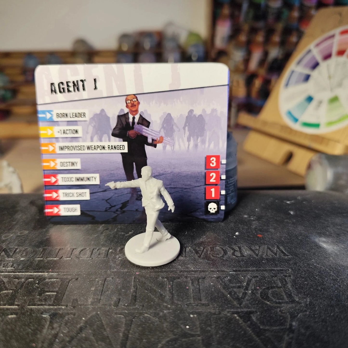 Figurines Agent J MIB Zombicide V2