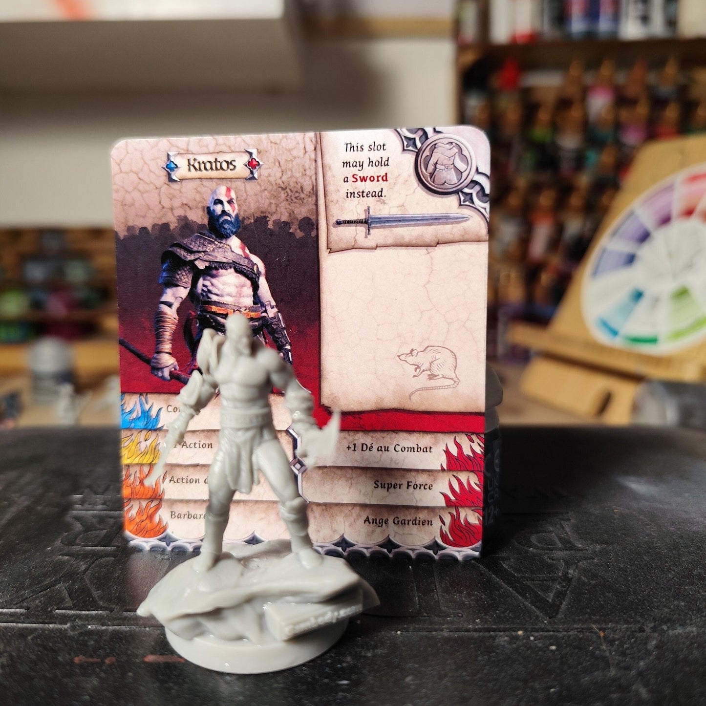 Figurines Kratos Zombicide Black Plague